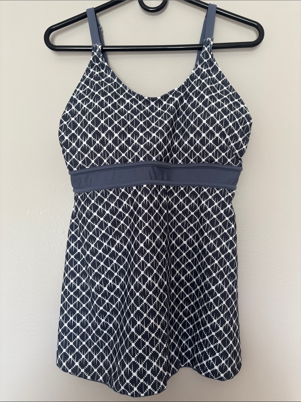 Swim Tank Top Navy Large